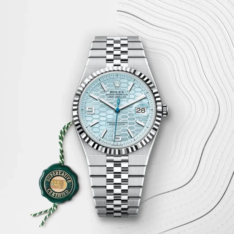 Rolex Land-Dweller 40mm Platinum, M127336-0001 - Image 3