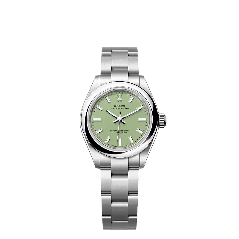 Oyster Perpetual 28 Oyster, 28 mm, Oystersteel Ref. 276200-0006