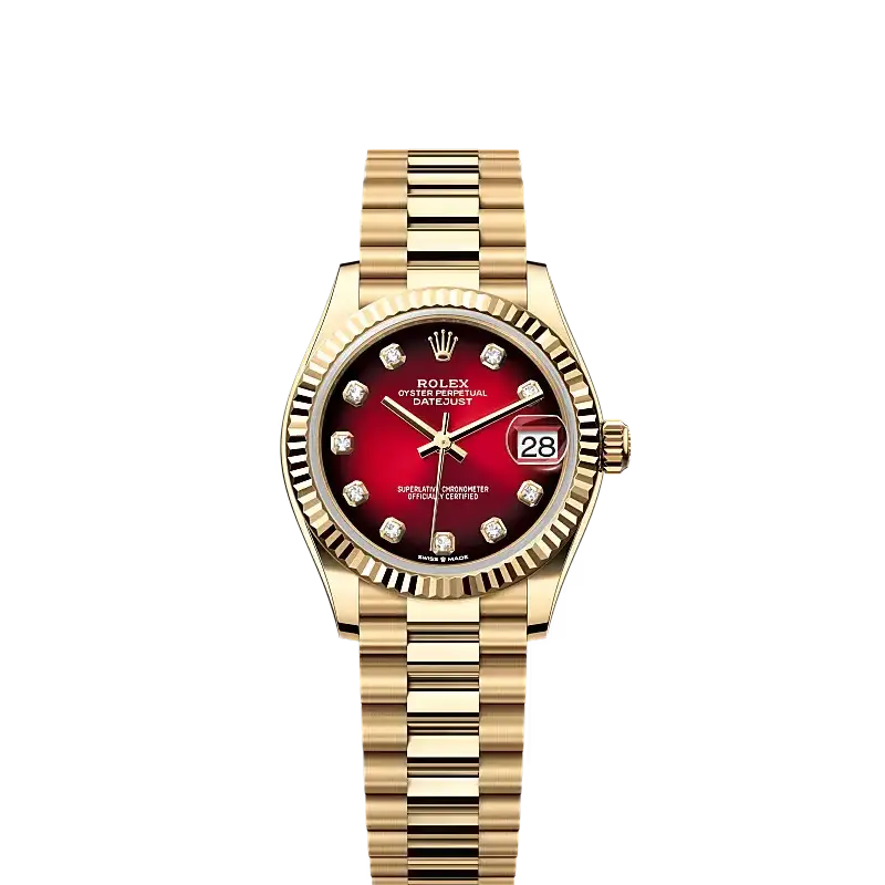Rolex Datejust 31 Oyster, 31 mm, yellow gold Ref.278278